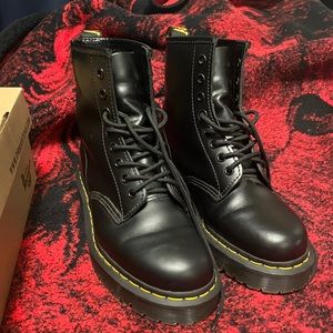 1460 BEX SMOOTH LEATHER LACE UP BOOTS
